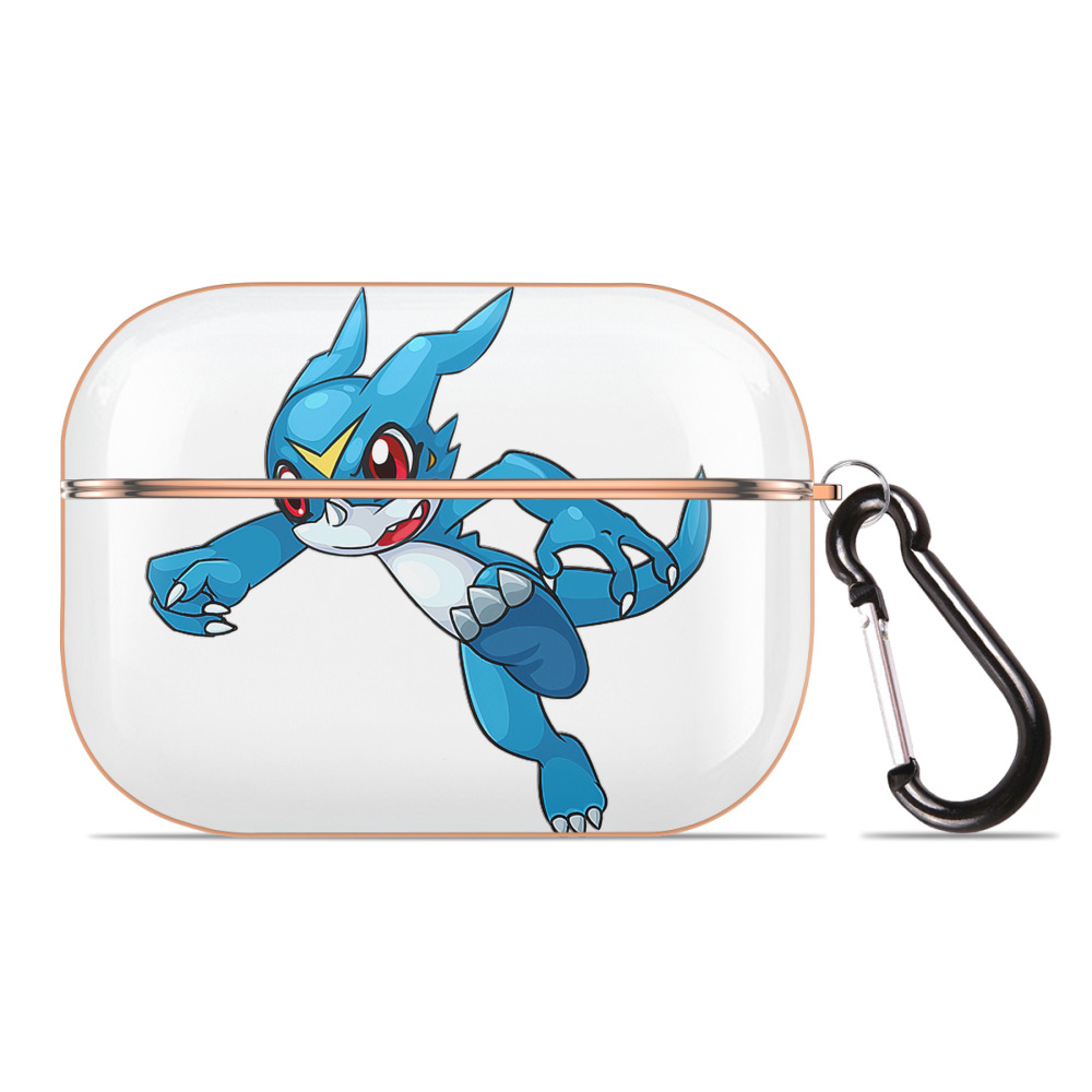 （画像用） Digimon デジタルモンスター/デジモン 【AirPods Pro用】ハードシェル保護ケース｜耐衝撃・防指紋・カラビナ付き商品仕様