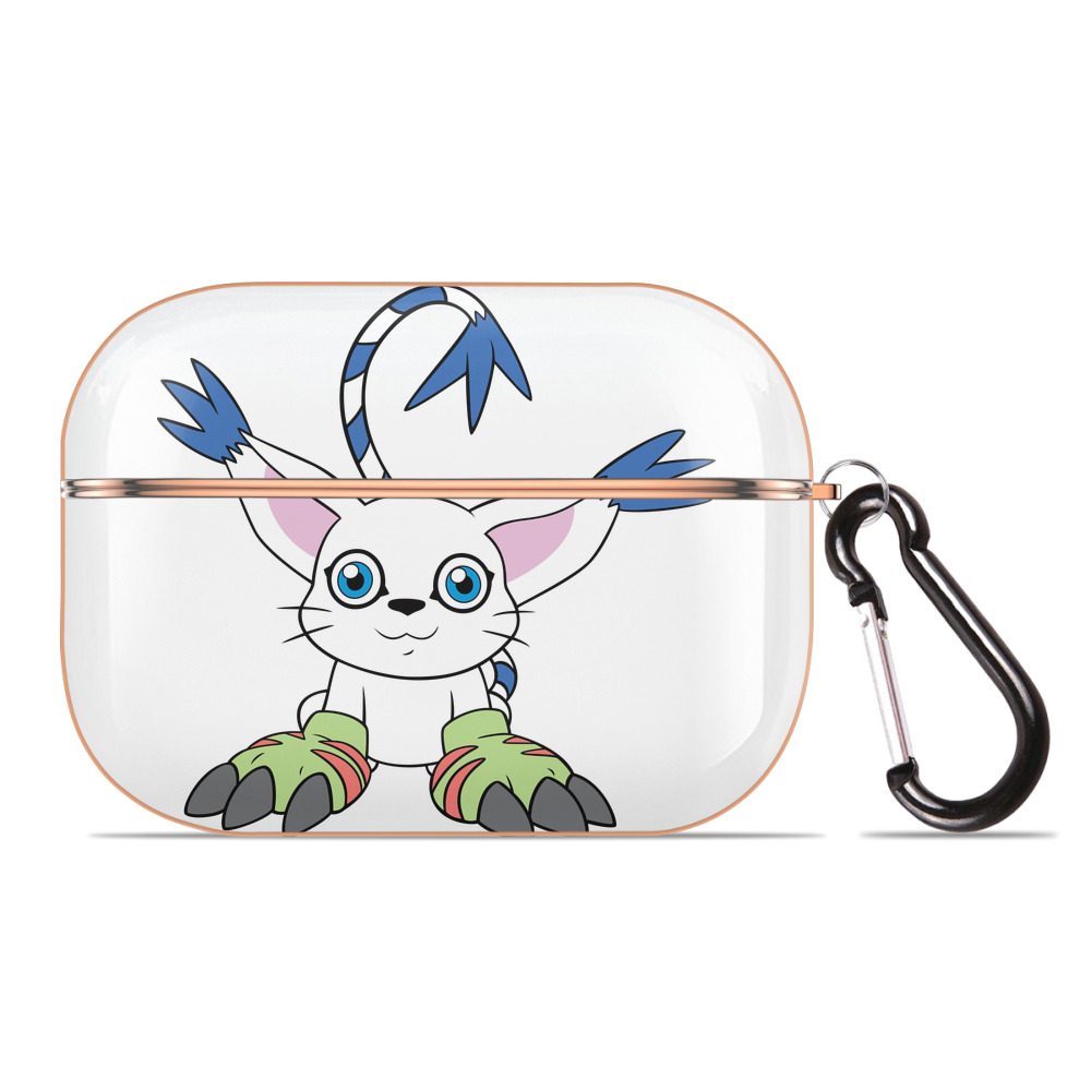 （画像用） Digimon デジタルモンスター/デジモン 【AirPods Pro用】ハードシェル保護ケース｜耐衝撃・防指紋・カラビナ付き商品仕様