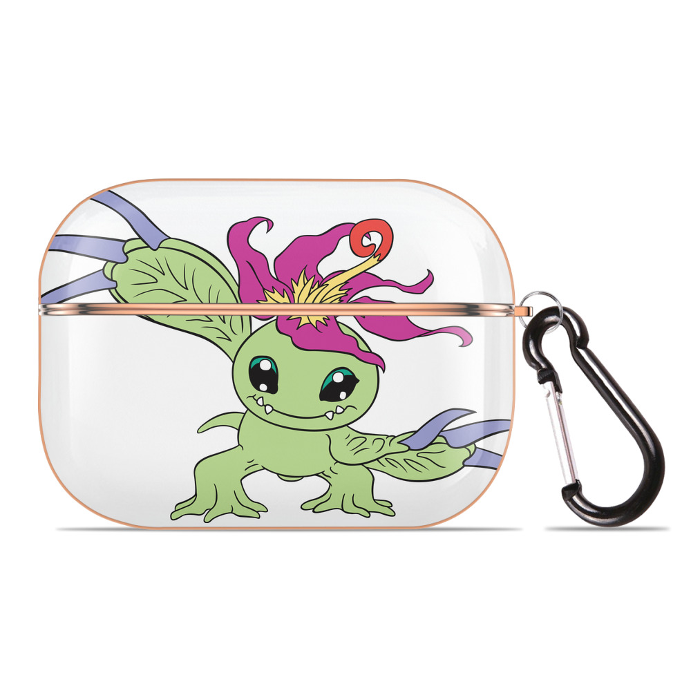 （画像用） Digimon デジタルモンスター/デジモン 【AirPods Pro用】ハードシェル保護ケース｜耐衝撃・防指紋・カラビナ付き商品仕様