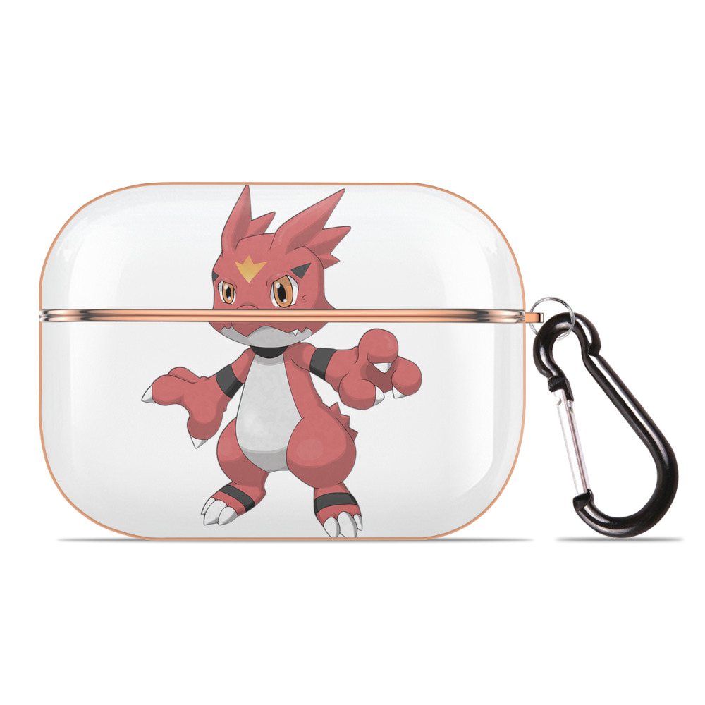 （画像用） Digimon デジタルモンスター/デジモン 【AirPods Pro用】ハードシェル保護ケース｜耐衝撃・防指紋・カラビナ付き商品仕様