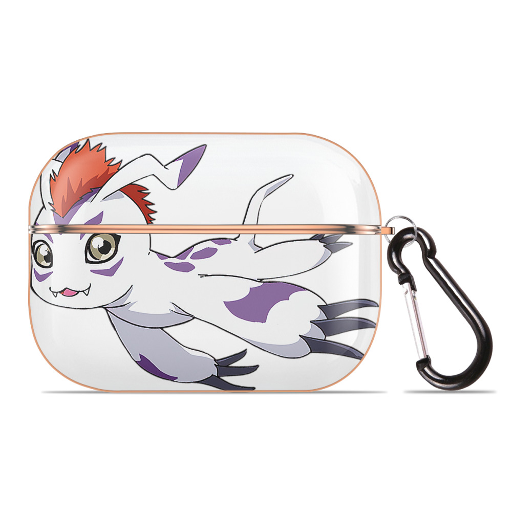 （画像用） Digimon デジタルモンスター/デジモン 【AirPods Pro用】ハードシェル保護ケース｜耐衝撃・防指紋・カラビナ付き商品仕様