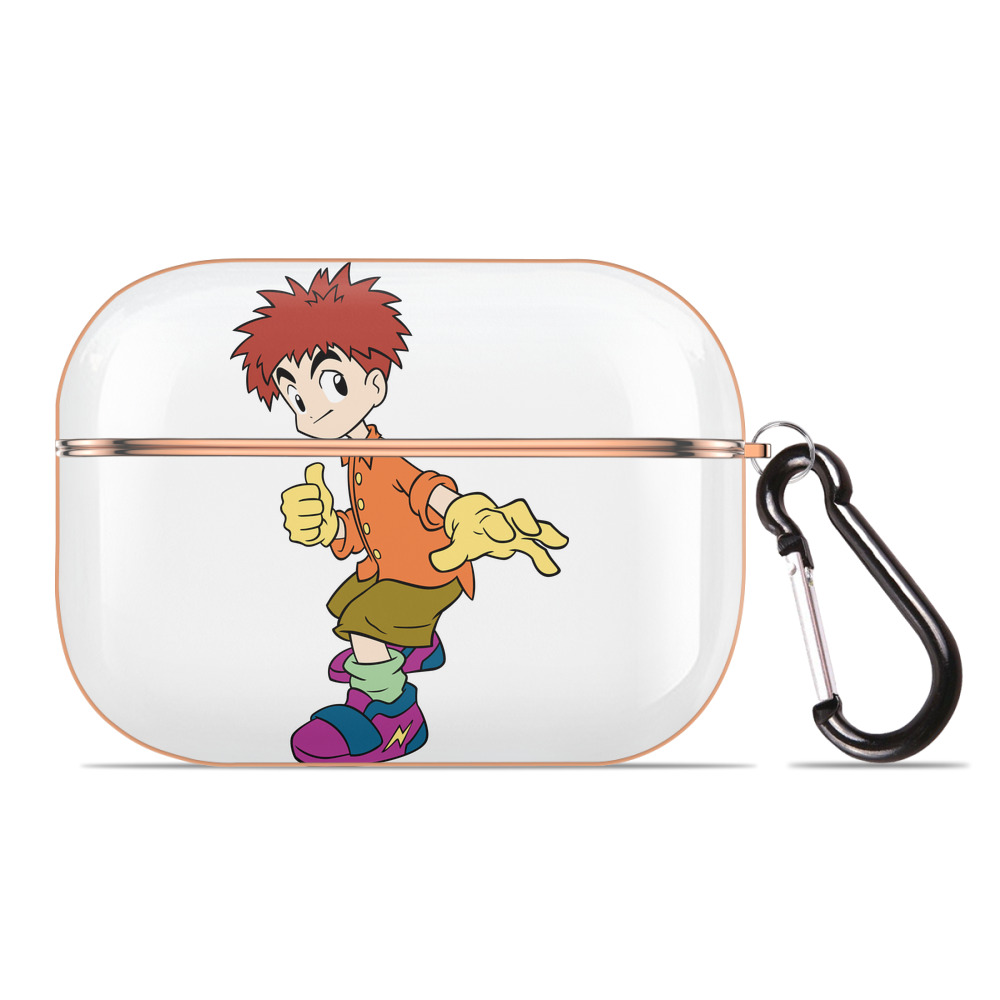 （画像用） Digimon デジタルモンスター/デジモン 【AirPods Pro用】ハードシェル保護ケース｜耐衝撃・防指紋・カラビナ付き商品仕様