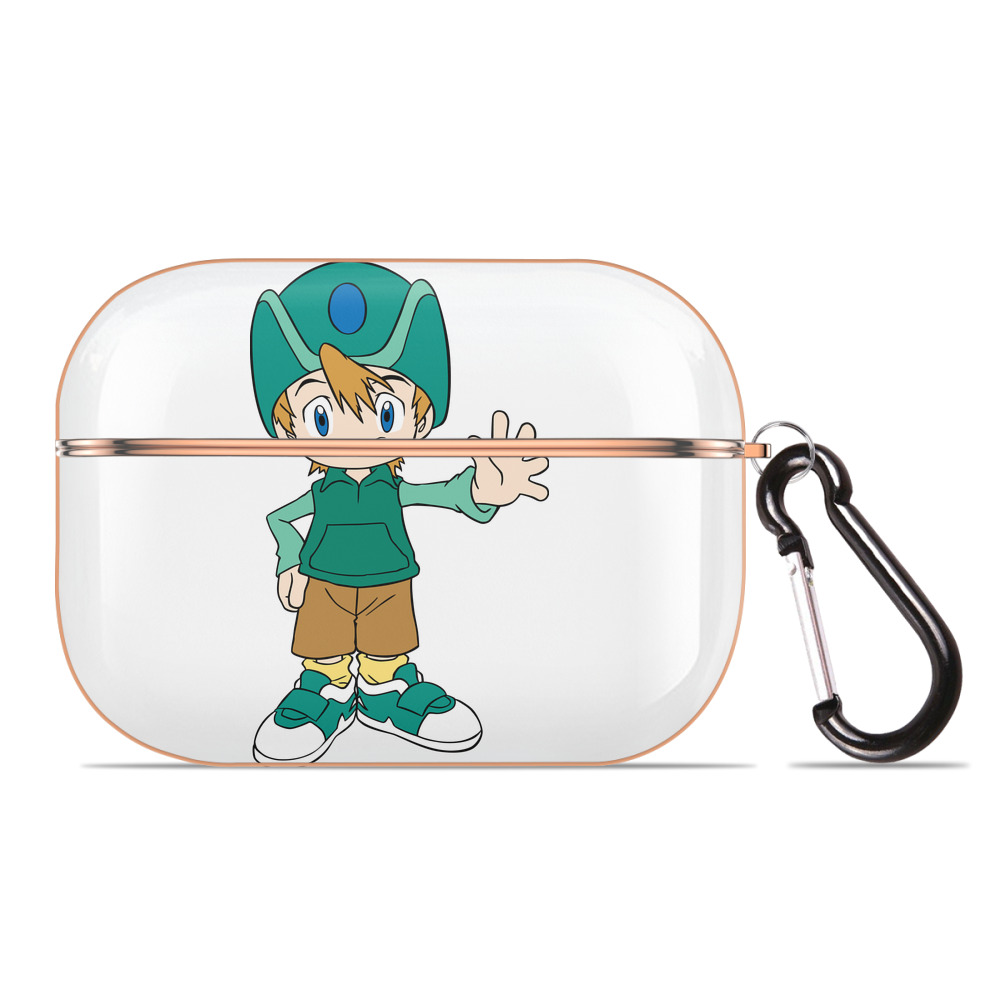 （画像用） Digimon デジタルモンスター/デジモン 【AirPods Pro用】ハードシェル保護ケース｜耐衝撃・防指紋・カラビナ付き商品仕様
