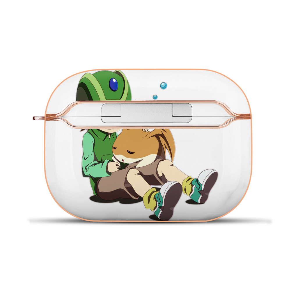 （画像用） Digimon デジタルモンスター/デジモン 【AirPods Pro用】ハードシェル保護ケース｜耐衝撃・防指紋・カラビナ付き商品仕様