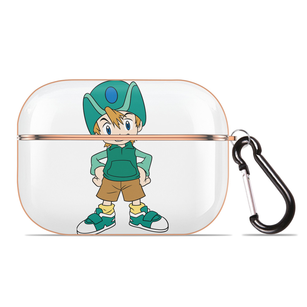 （画像用） Digimon デジタルモンスター/デジモン 【AirPods Pro用】ハードシェル保護ケース｜耐衝撃・防指紋・カラビナ付き商品仕様