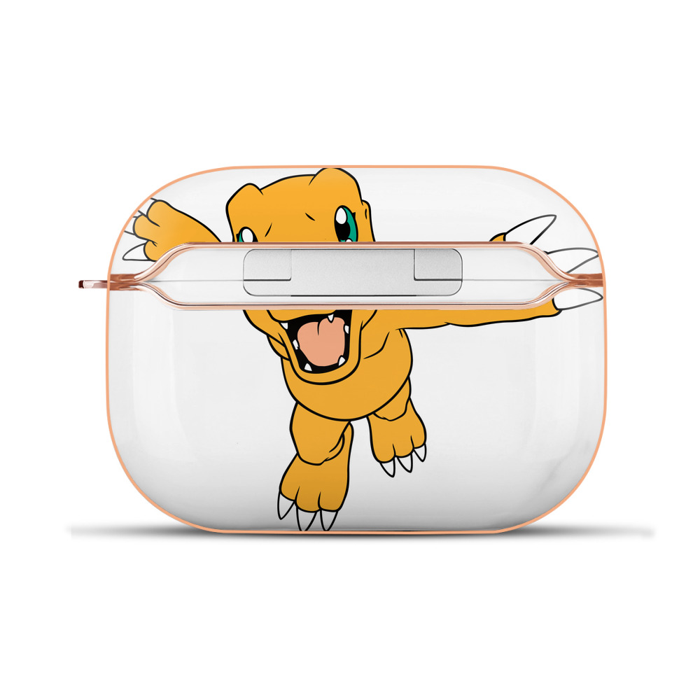 （画像用） Digimon デジタルモンスター/デジモン 【AirPods Pro用】ハードシェル保護ケース｜耐衝撃・防指紋・カラビナ付き商品仕様