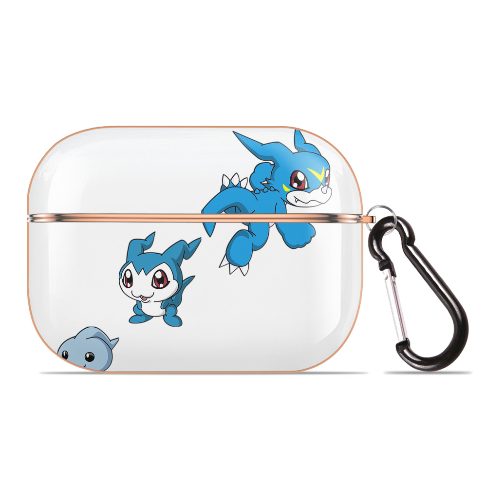 （画像用） Digimon デジタルモンスター/デジモン 【AirPods Pro用】ハードシェル保護ケース｜耐衝撃・防指紋・カラビナ付き商品仕様