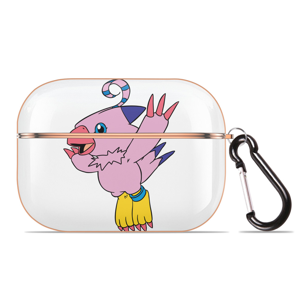 （画像用） Digimon デジタルモンスター/デジモン 【AirPods Pro用】ハードシェル保護ケース｜耐衝撃・防指紋・カラビナ付き商品仕様