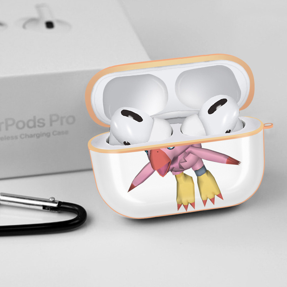Digimon デジタルモンスター/デジモン 【AirPods Pro用】ハードシェル保護ケース｜耐衝撃・防指紋・カラビナ付き商品仕様
