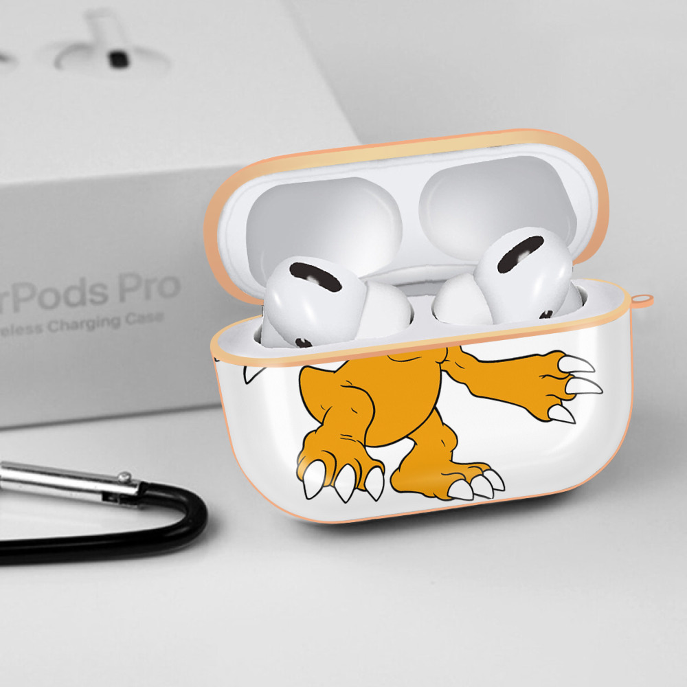 Digimon デジタルモンスター/デジモン 【AirPods Pro用】ハードシェル保護ケース｜耐衝撃・防指紋・カラビナ付き商品仕様