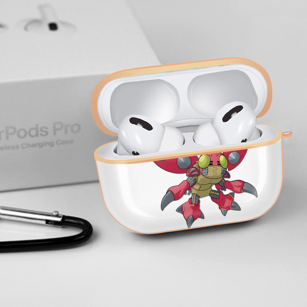 Digimon デジタルモンスター/デジモン 【AirPods Pro用】ハードシェル保護ケース｜耐衝撃・防指紋・カラビナ付き商品仕様