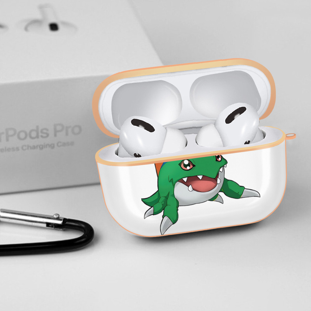 Digimon デジタルモンスター/デジモン 【AirPods Pro用】ハードシェル保護ケース｜耐衝撃・防指紋・カラビナ付き商品仕様