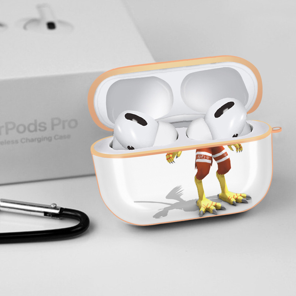 Digimon デジタルモンスター/デジモン 【AirPods Pro用】ハードシェル保護ケース｜耐衝撃・防指紋・カラビナ付き商品仕様