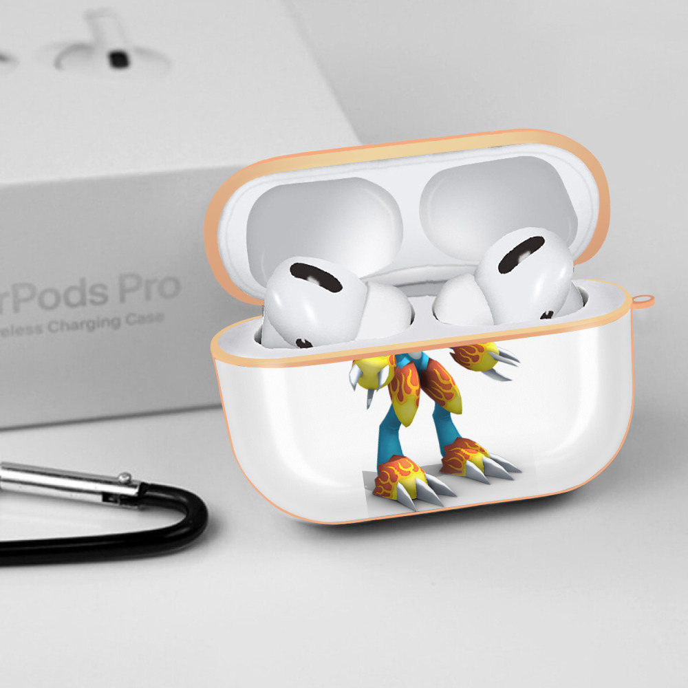 Digimon デジタルモンスター/デジモン 【AirPods Pro用】ハードシェル保護ケース｜耐衝撃・防指紋・カラビナ付き商品仕様