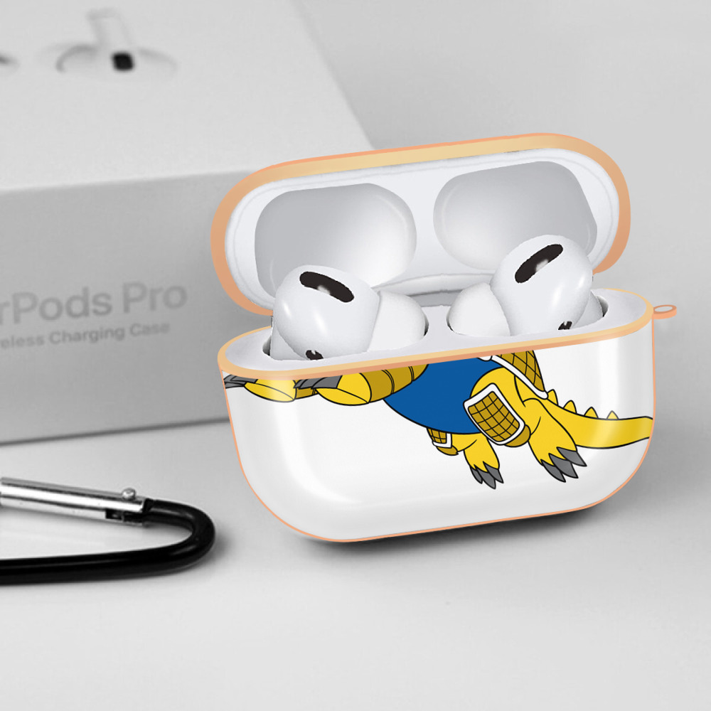 Digimon デジタルモンスター/デジモン 【AirPods Pro用】ハードシェル保護ケース｜耐衝撃・防指紋・カラビナ付き商品仕様