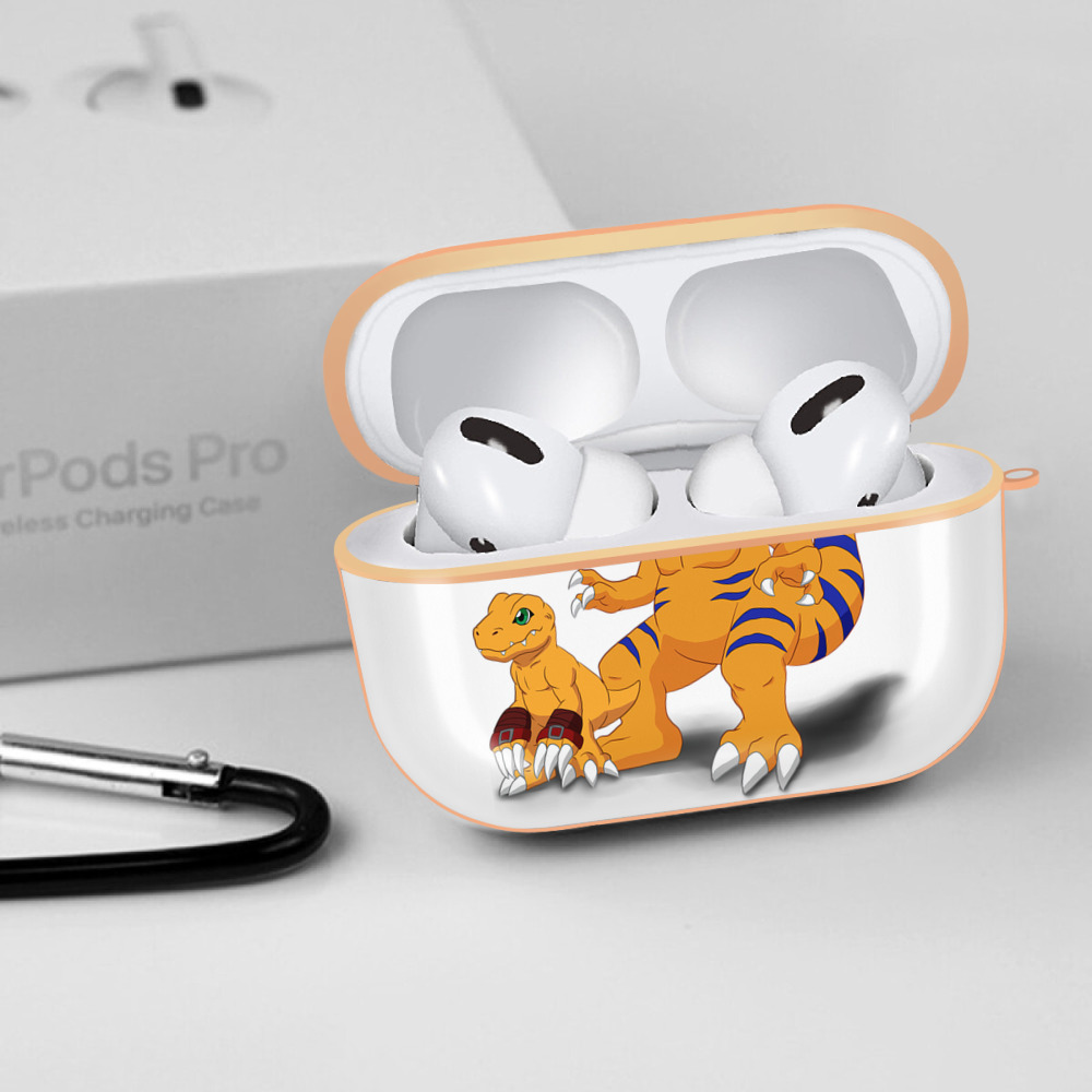Digimon デジタルモンスター/デジモン 【AirPods Pro用】ハードシェル保護ケース｜耐衝撃・防指紋・カラビナ付き商品仕様
