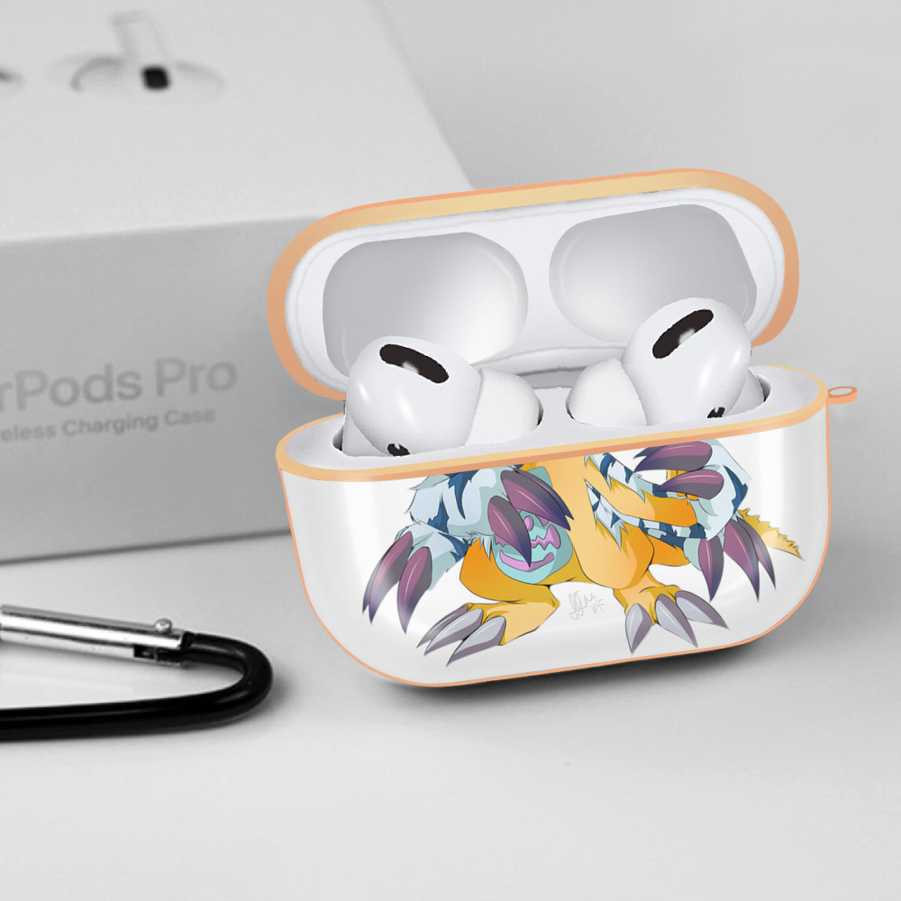 Digimon デジタルモンスター/デジモン 【AirPods Pro用】ハードシェル保護ケース｜耐衝撃・防指紋・カラビナ付き商品仕様