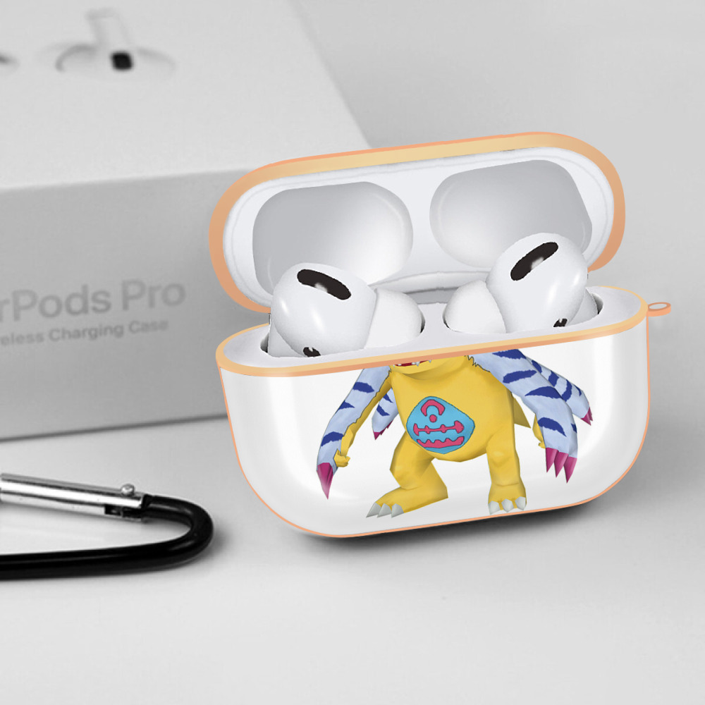 Digimon デジタルモンスター/デジモン 【AirPods Pro用】ハードシェル保護ケース｜耐衝撃・防指紋・カラビナ付き商品仕様