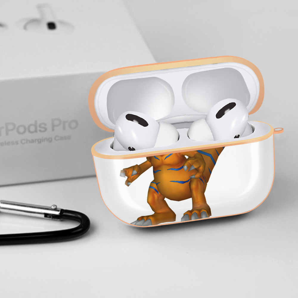Digimon デジタルモンスター/デジモン 【AirPods Pro用】ハードシェル保護ケース｜耐衝撃・防指紋・カラビナ付き商品仕様