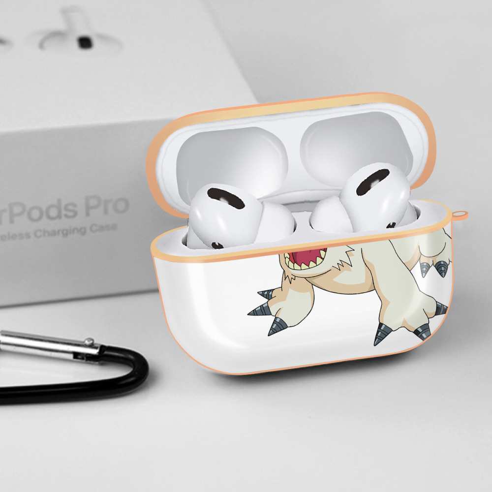 Digimon デジタルモンスター/デジモン 【AirPods Pro用】ハードシェル保護ケース｜耐衝撃・防指紋・カラビナ付き商品仕様