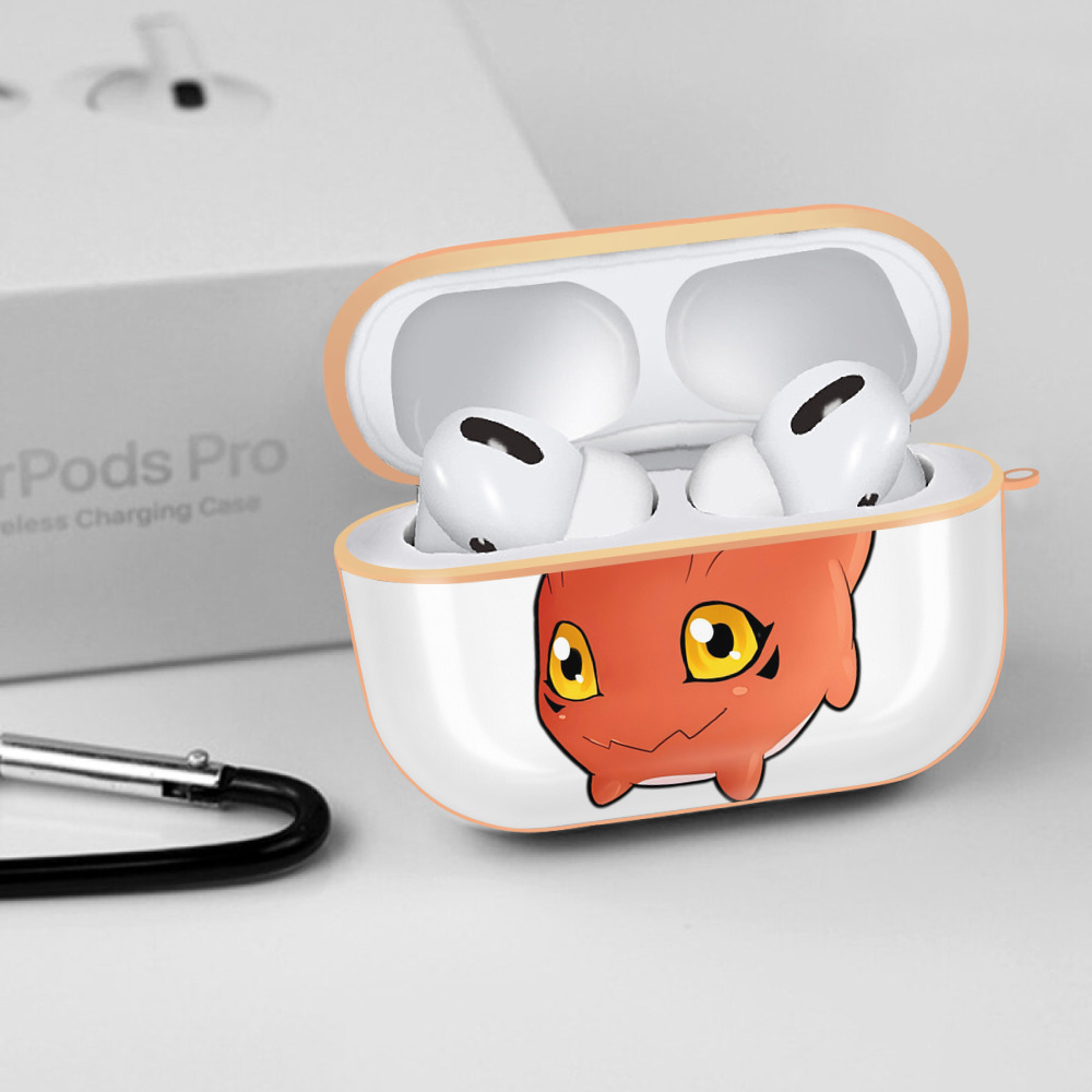 Digimon デジタルモンスター/デジモン 【AirPods Pro用】ハードシェル保護ケース｜耐衝撃・防指紋・カラビナ付き商品仕様