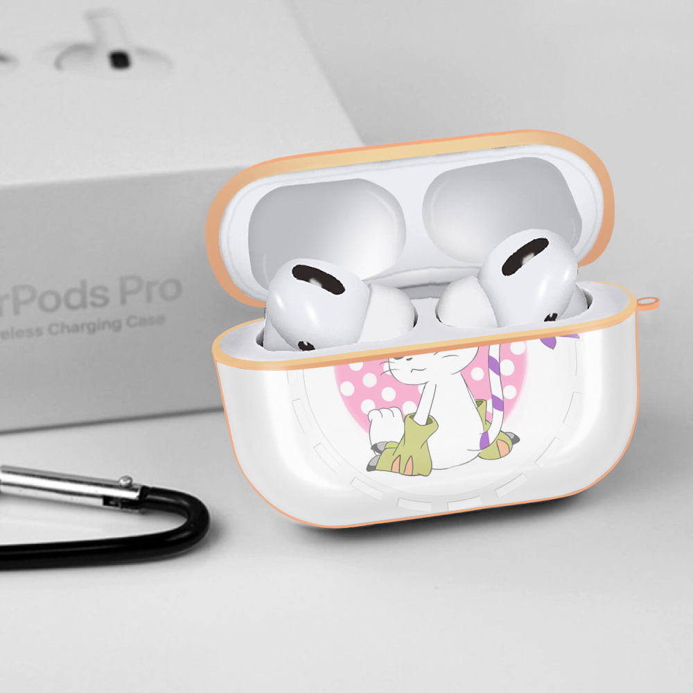 Digimon デジタルモンスター/デジモン 【AirPods Pro用】ハードシェル保護ケース｜耐衝撃・防指紋・カラビナ付き商品仕様