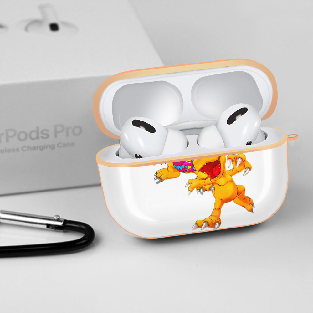 Digimon デジタルモンスター/デジモン 【AirPods Pro用】ハードシェル保護ケース｜耐衝撃・防指紋・カラビナ付き商品仕様