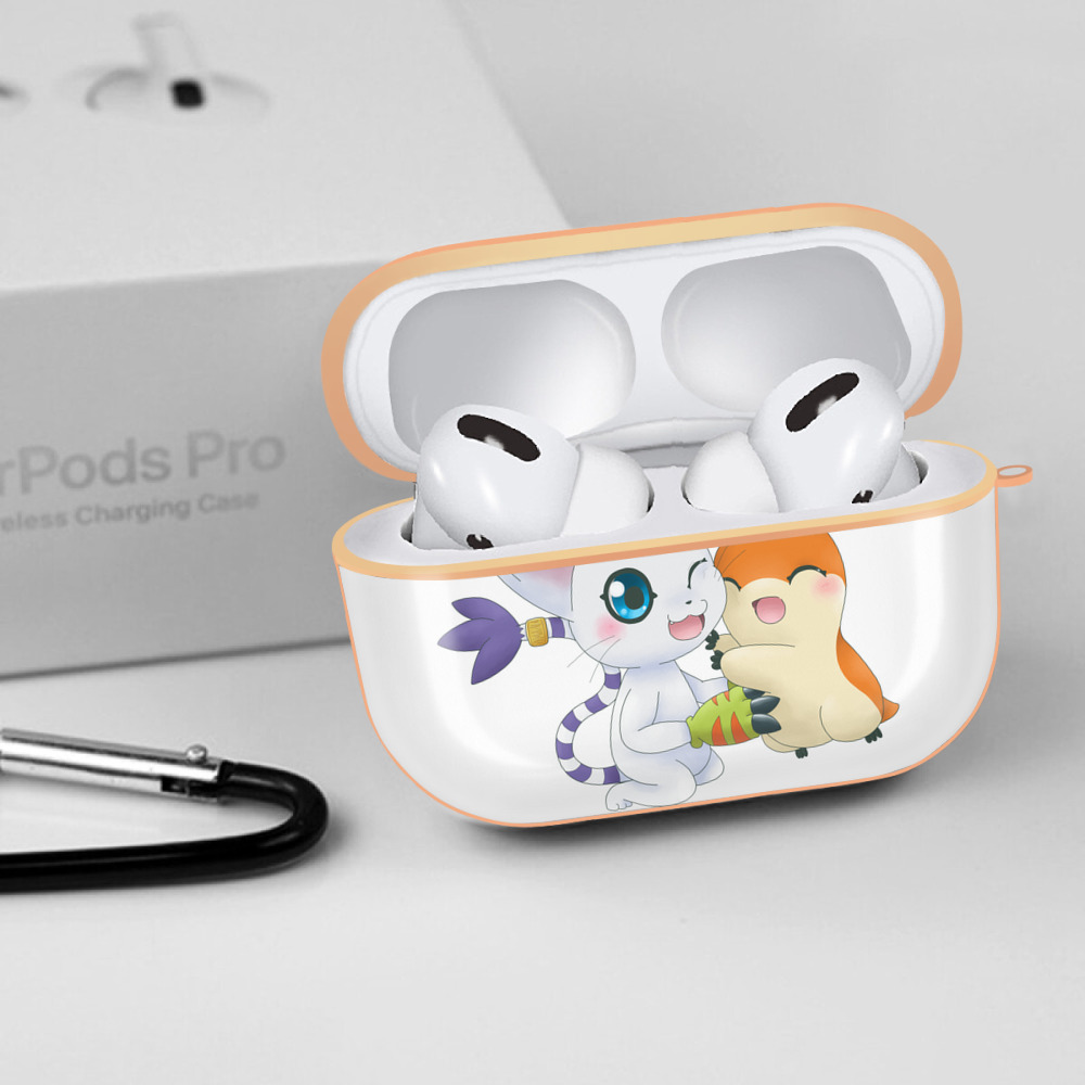 Digimon デジタルモンスター/デジモン 【AirPods Pro用】ハードシェル保護ケース｜耐衝撃・防指紋・カラビナ付き商品仕様