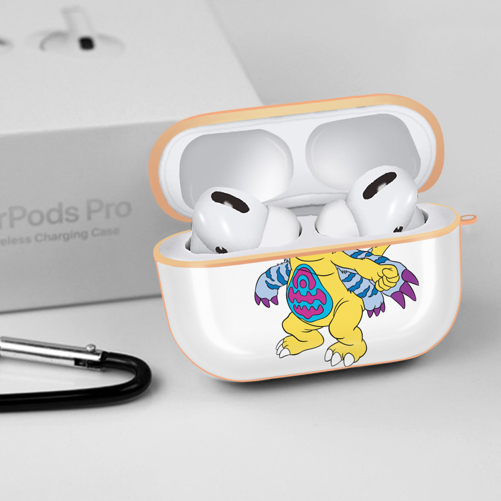 Digimon デジタルモンスター/デジモン 【AirPods Pro用】ハードシェル保護ケース｜耐衝撃・防指紋・カラビナ付き商品仕様