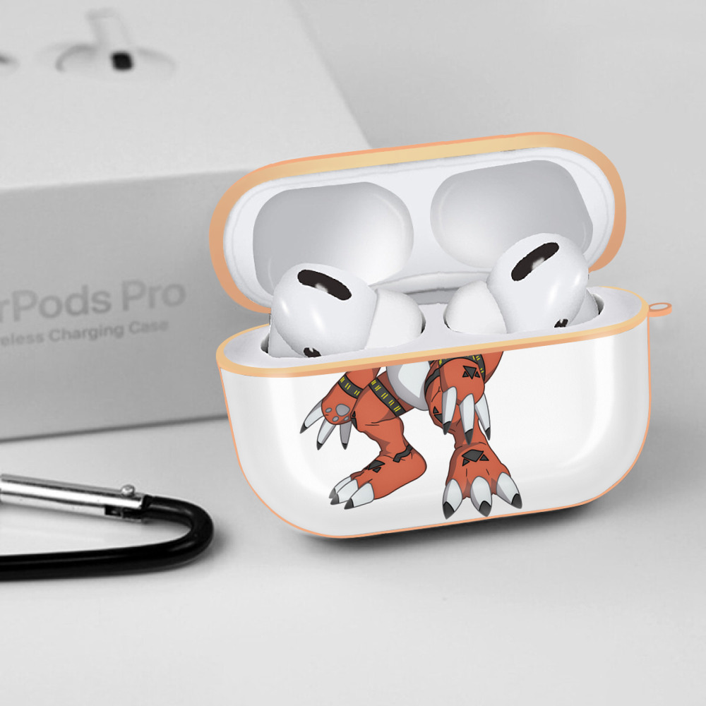 Digimon デジタルモンスター/デジモン 【AirPods Pro用】ハードシェル保護ケース｜耐衝撃・防指紋・カラビナ付き商品仕様