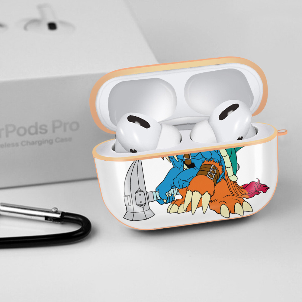 Digimon デジタルモンスター/デジモン 【AirPods Pro用】ハードシェル保護ケース｜耐衝撃・防指紋・カラビナ付き商品仕様