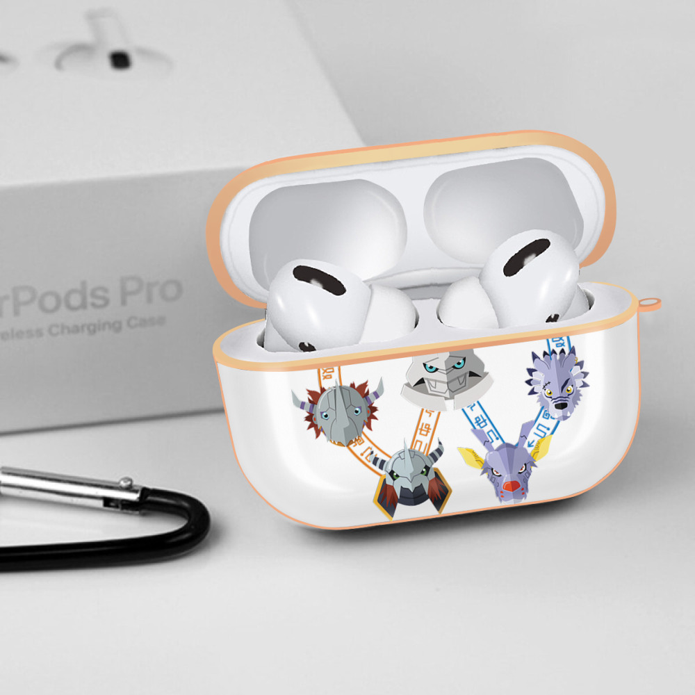 Digimon デジタルモンスター/デジモン 【AirPods Pro用】ハードシェル保護ケース｜耐衝撃・防指紋・カラビナ付き商品仕様