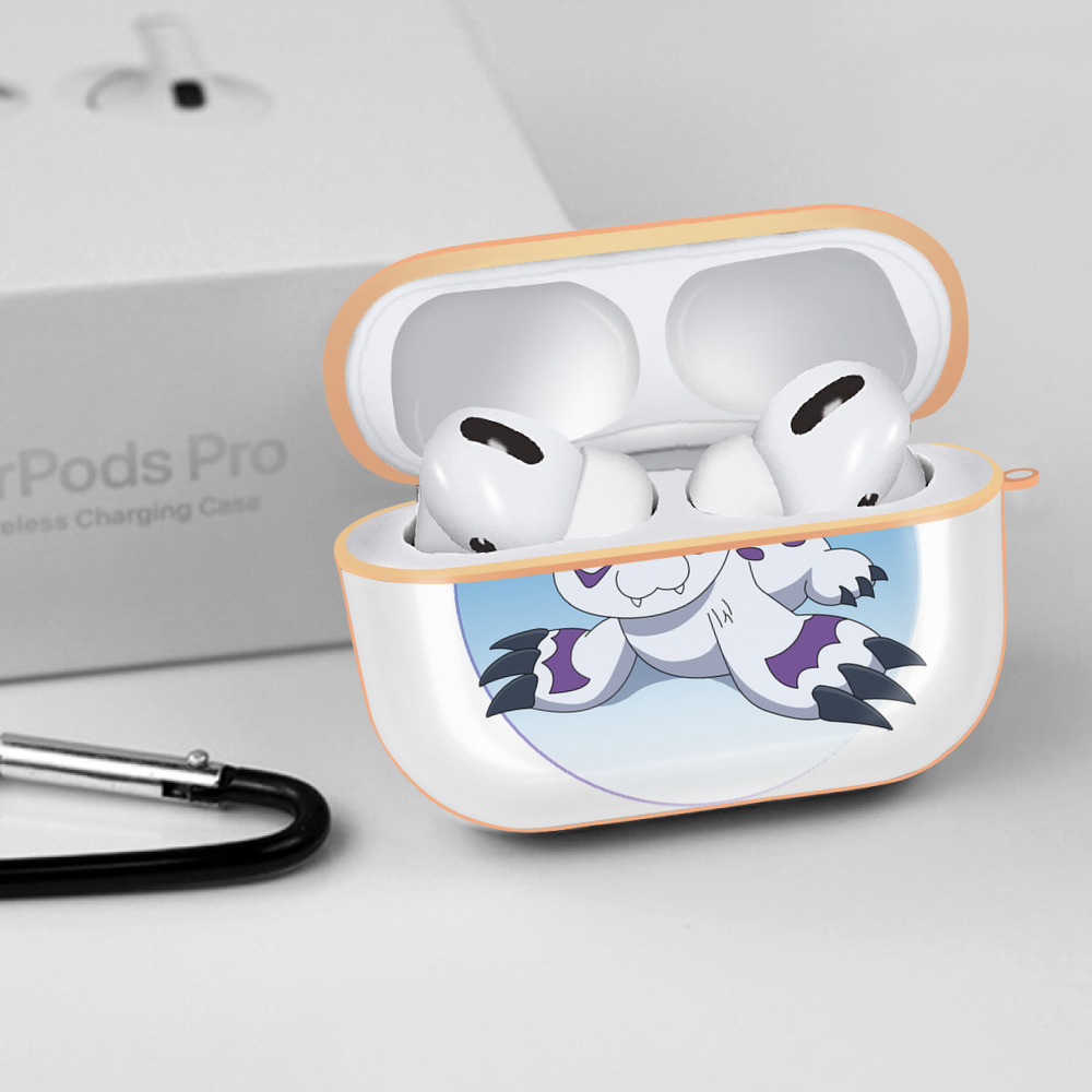 Digimon デジタルモンスター/デジモン 【AirPods Pro用】ハードシェル保護ケース｜耐衝撃・防指紋・カラビナ付き商品仕様