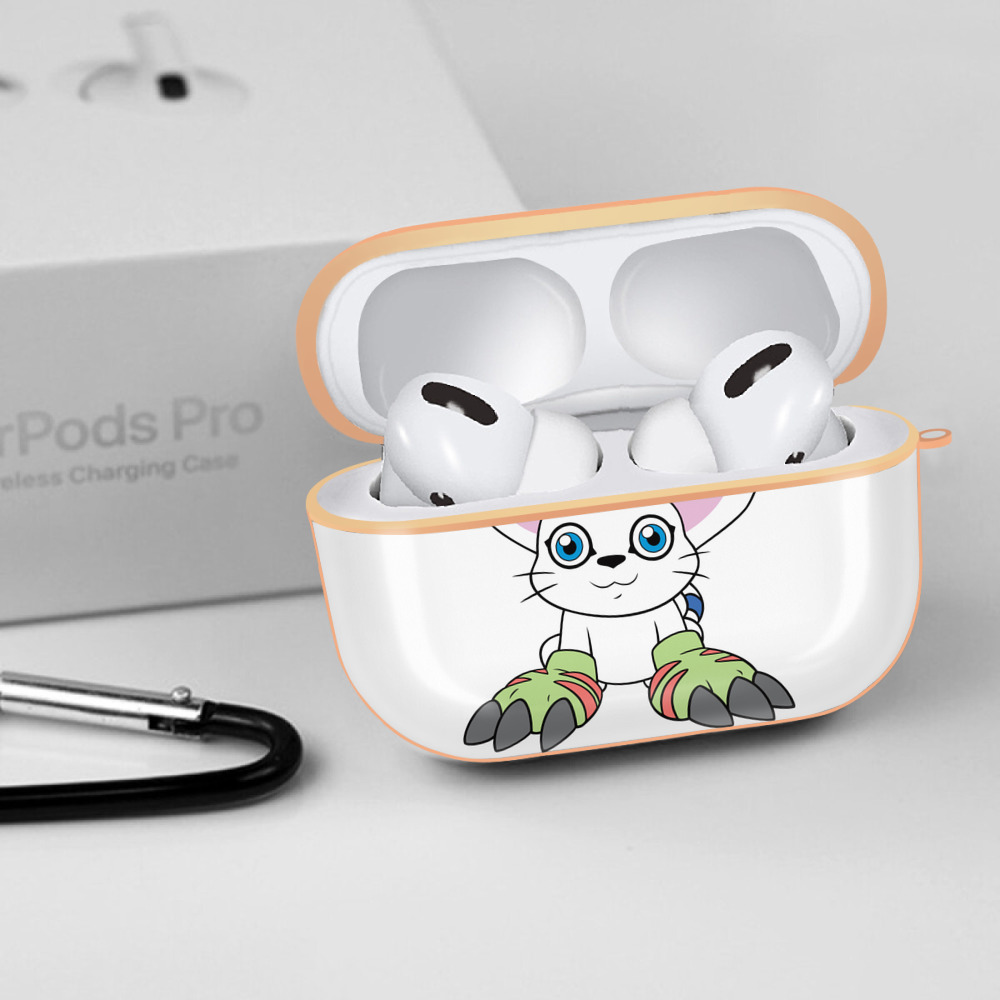 Digimon デジタルモンスター/デジモン 【AirPods Pro用】ハードシェル保護ケース｜耐衝撃・防指紋・カラビナ付き商品仕様
