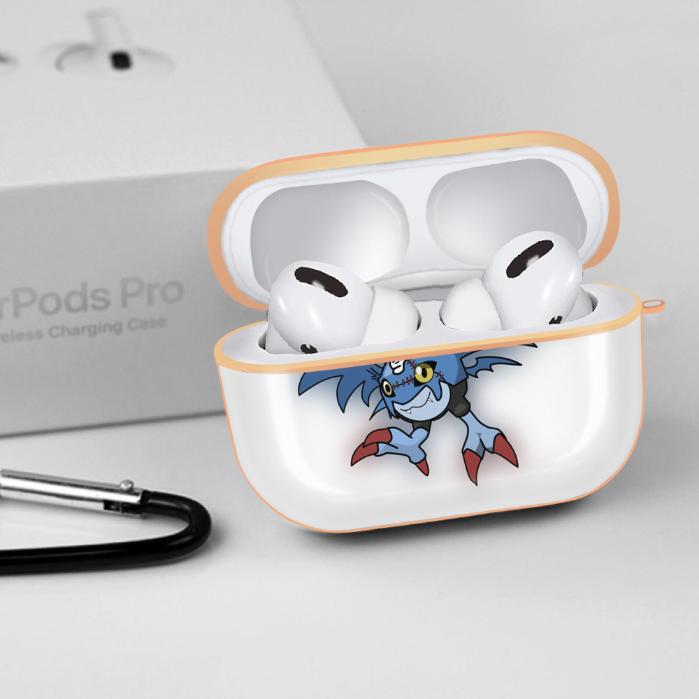 Digimon デジタルモンスター/デジモン 【AirPods Pro用】ハードシェル保護ケース｜耐衝撃・防指紋・カラビナ付き商品仕様