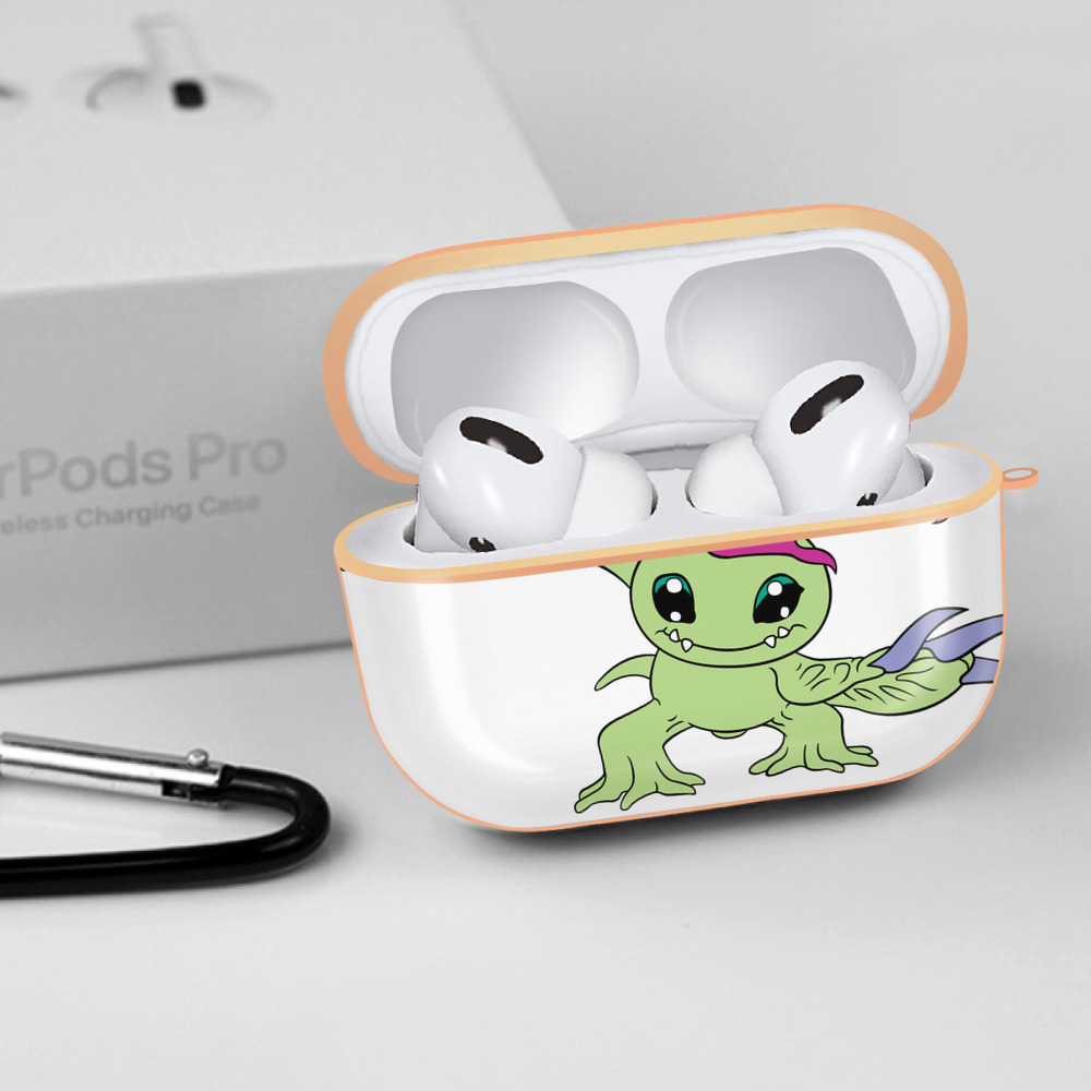 Digimon デジタルモンスター/デジモン 【AirPods Pro用】ハードシェル保護ケース｜耐衝撃・防指紋・カラビナ付き商品仕様