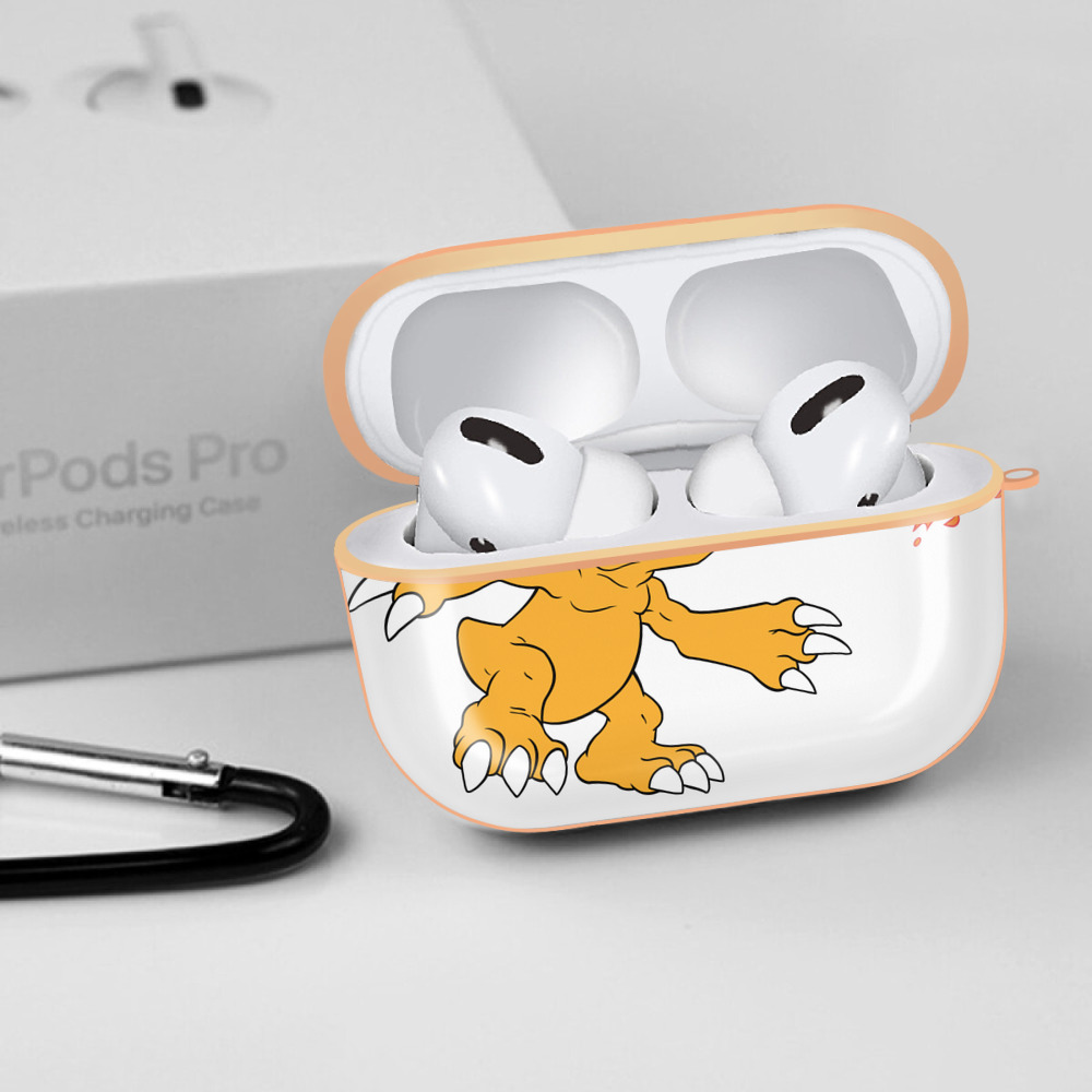 Digimon デジタルモンスター/デジモン 【AirPods Pro用】ハードシェル保護ケース｜耐衝撃・防指紋・カラビナ付き商品仕様