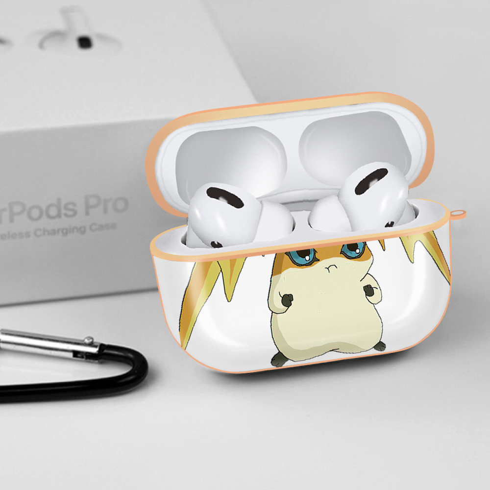 Digimon デジタルモンスター/デジモン 【AirPods Pro用】ハードシェル保護ケース｜耐衝撃・防指紋・カラビナ付き商品仕様