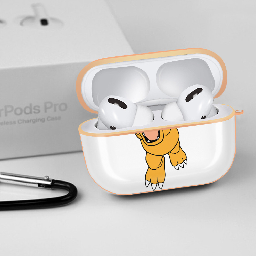 Digimon デジタルモンスター/デジモン 【AirPods Pro用】ハードシェル保護ケース｜耐衝撃・防指紋・カラビナ付き商品仕様