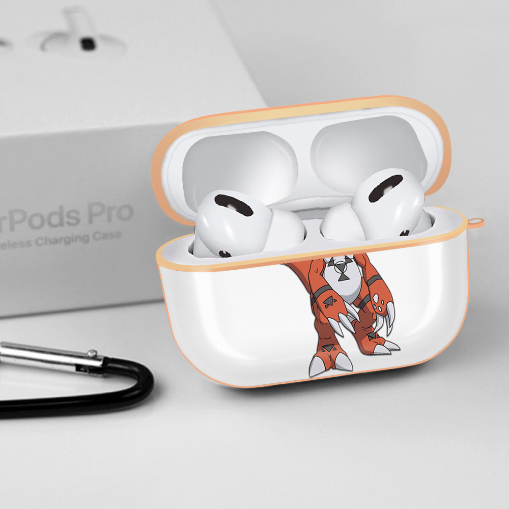 Digimon デジタルモンスター/デジモン 【AirPods Pro用】ハードシェル保護ケース｜耐衝撃・防指紋・カラビナ付き商品仕様