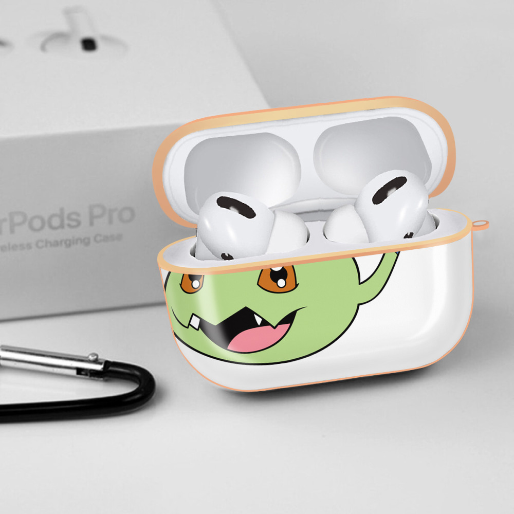 Digimon デジタルモンスター/デジモン 【AirPods Pro用】ハードシェル保護ケース｜耐衝撃・防指紋・カラビナ付き商品仕様