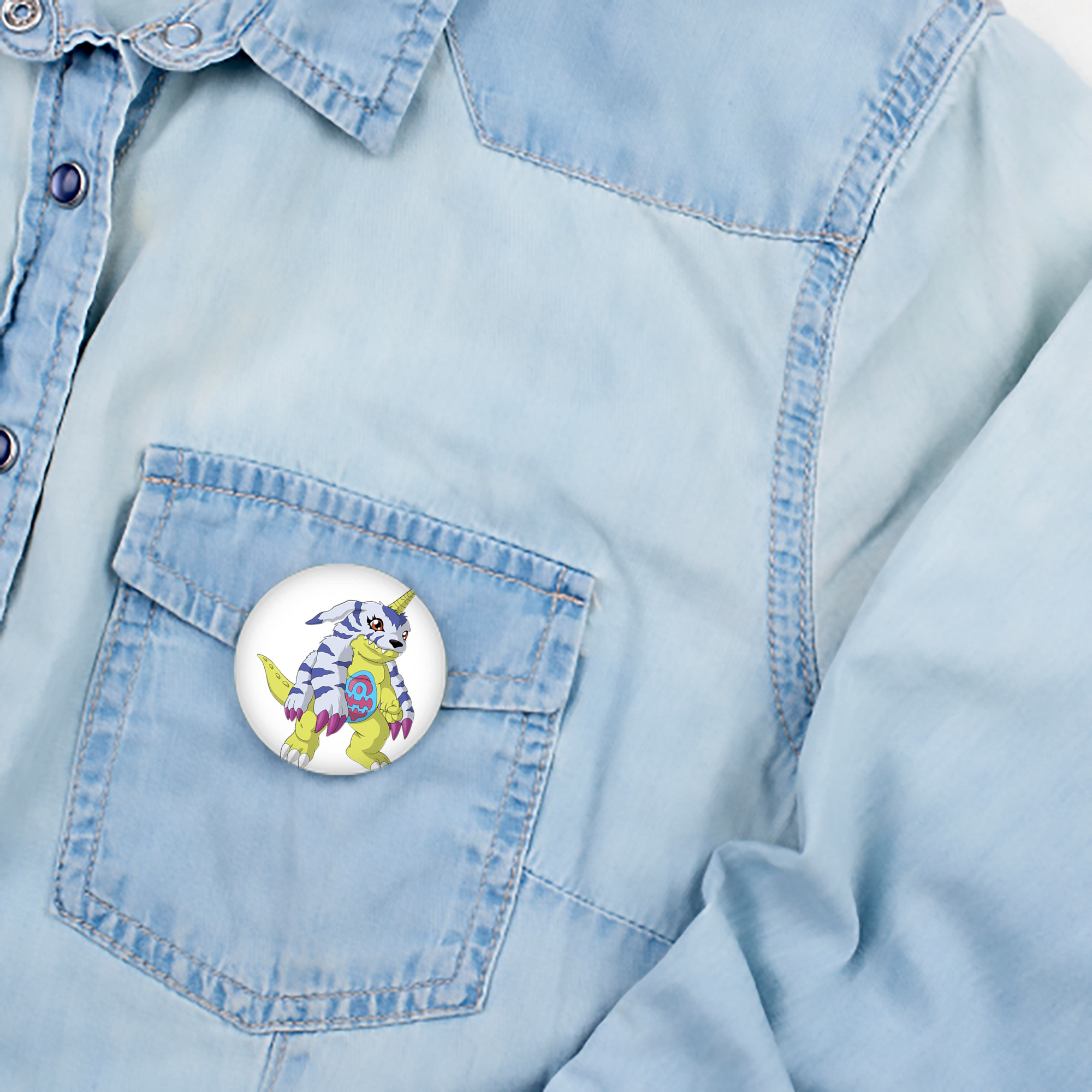 Digimon デジタルモンスター/デジモン 6cm 缶バッジ 複数セット