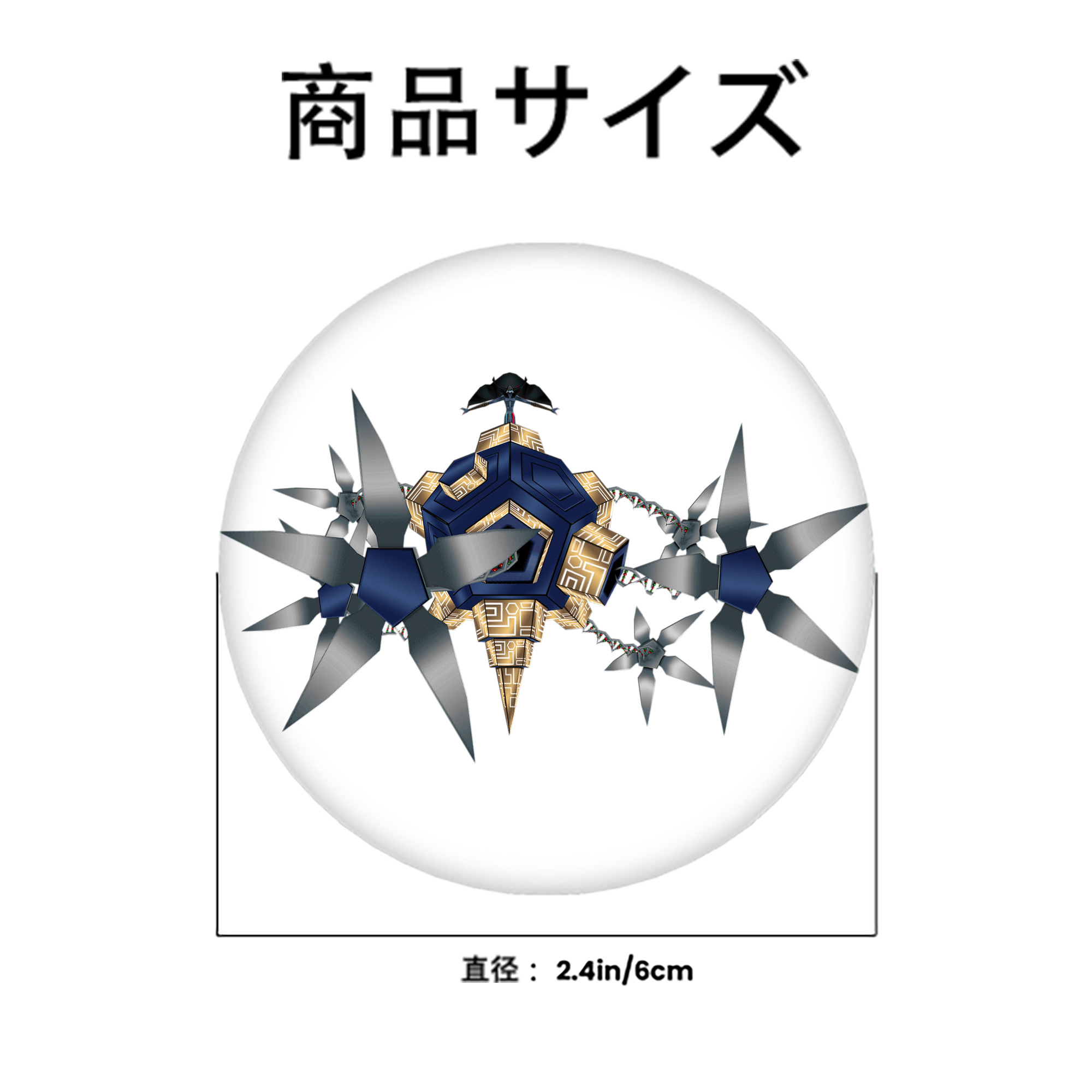 Digimon デジタルモンスター/デジモン 6cm 缶バッジ 複数セット