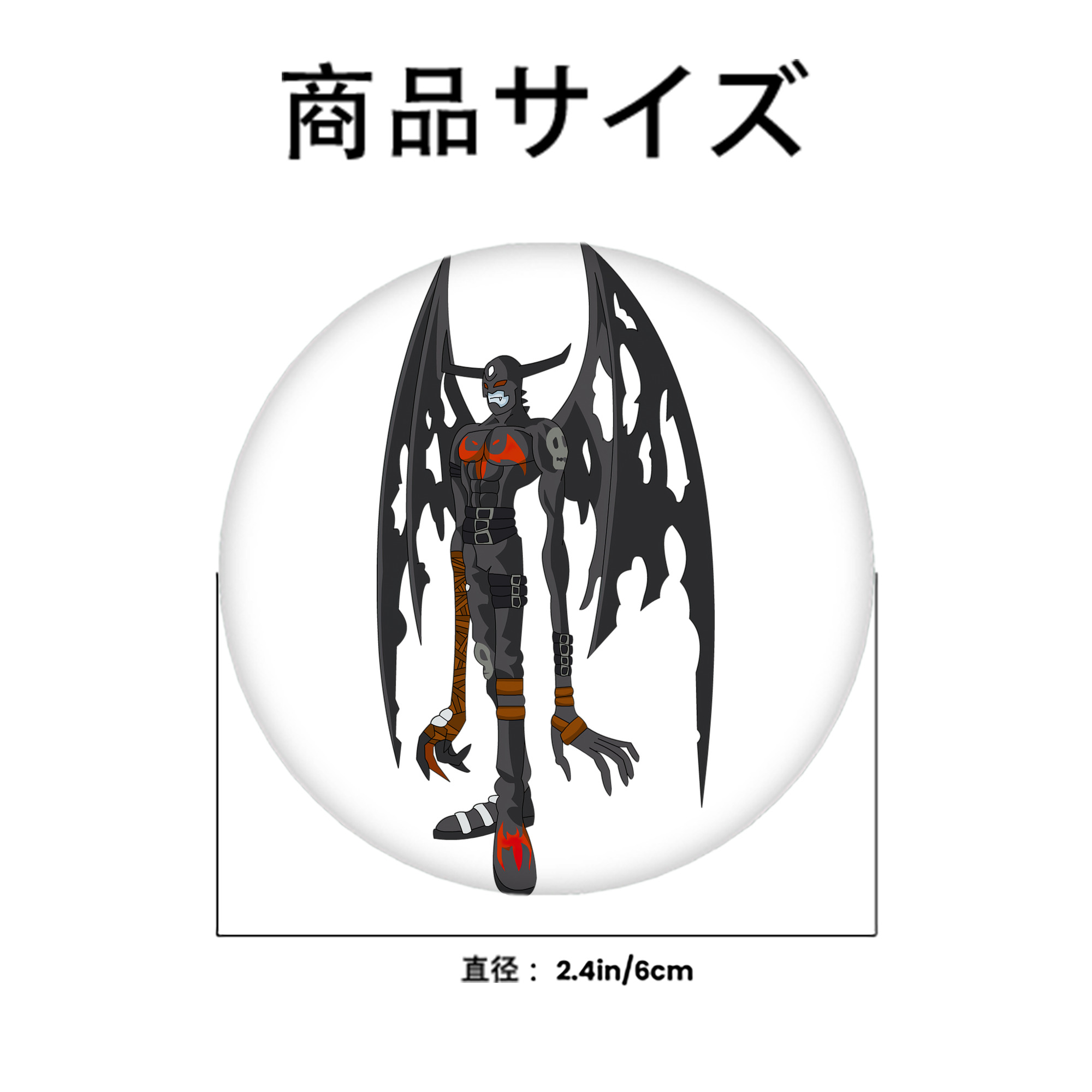 Digimon デジタルモンスター/デジモン 6cm 缶バッジ 複数セット