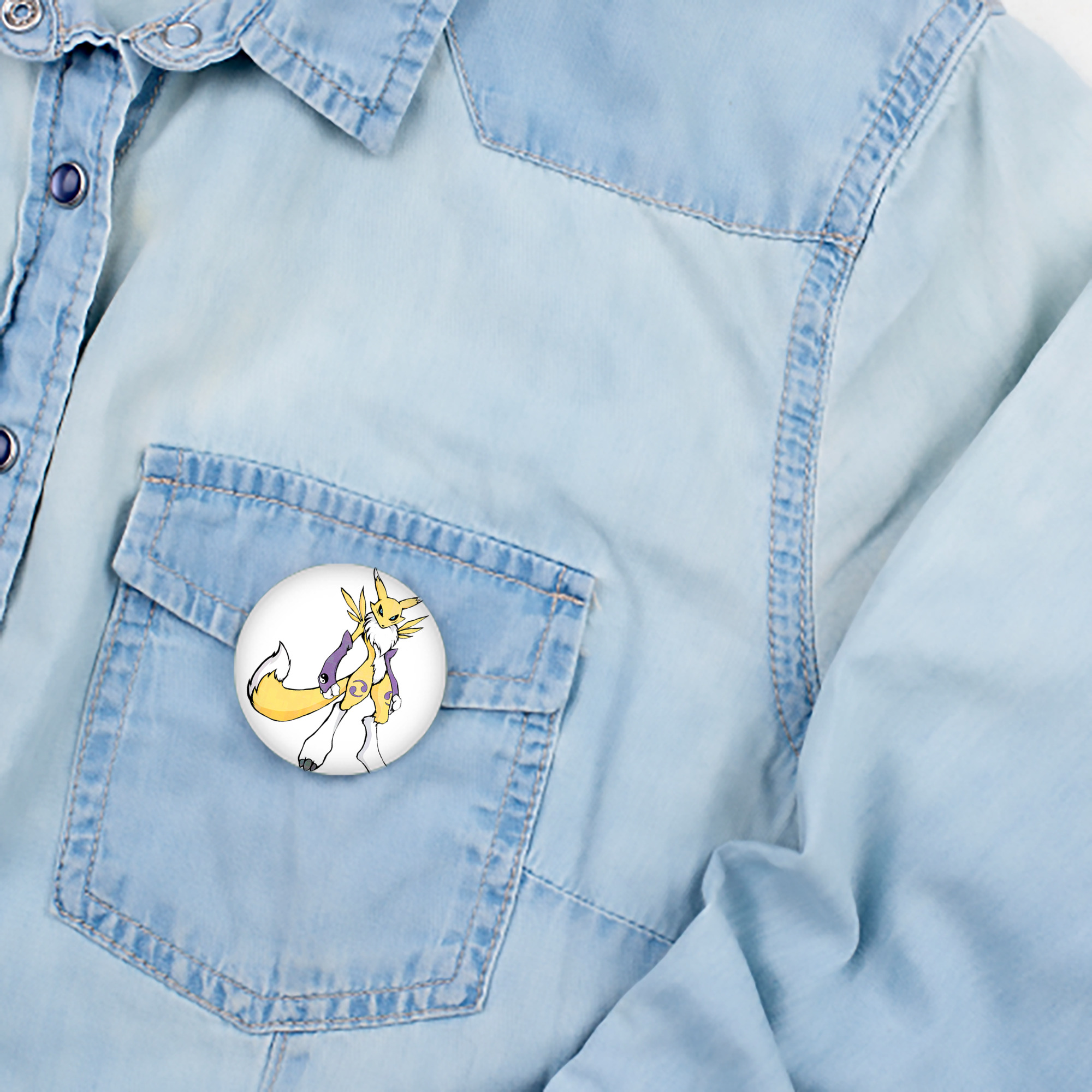 Digimon デジタルモンスター/デジモン 6cm 缶バッジ 複数セット