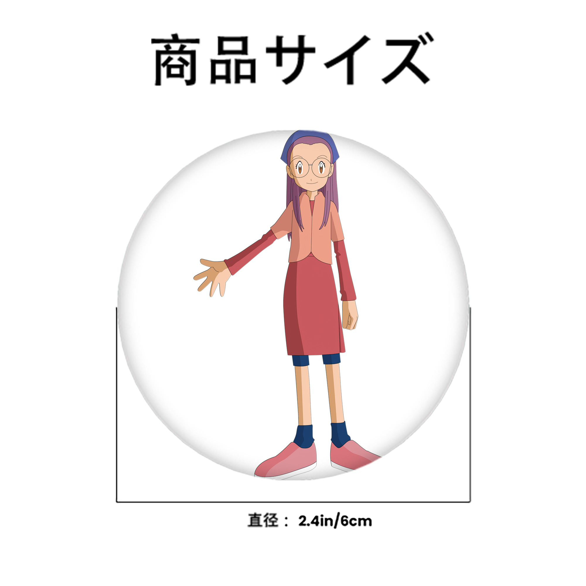 Digimon デジタルモンスター/デジモン 6cm 缶バッジ 複数セット