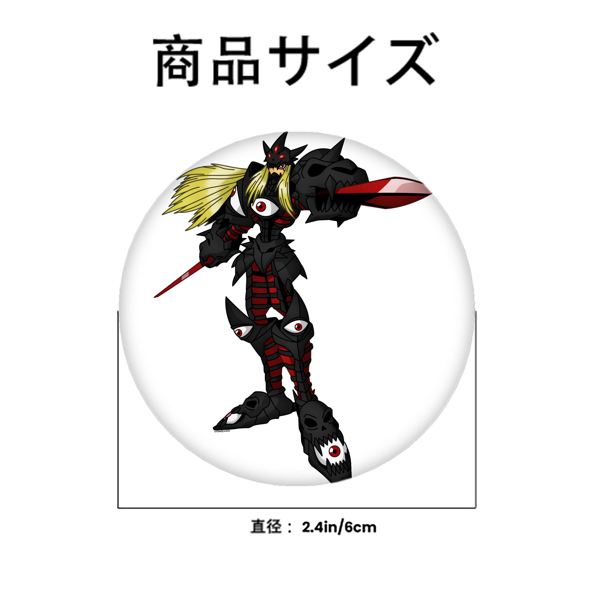 Digimon デジタルモンスター/デジモン 6cm 缶バッジ 複数セット