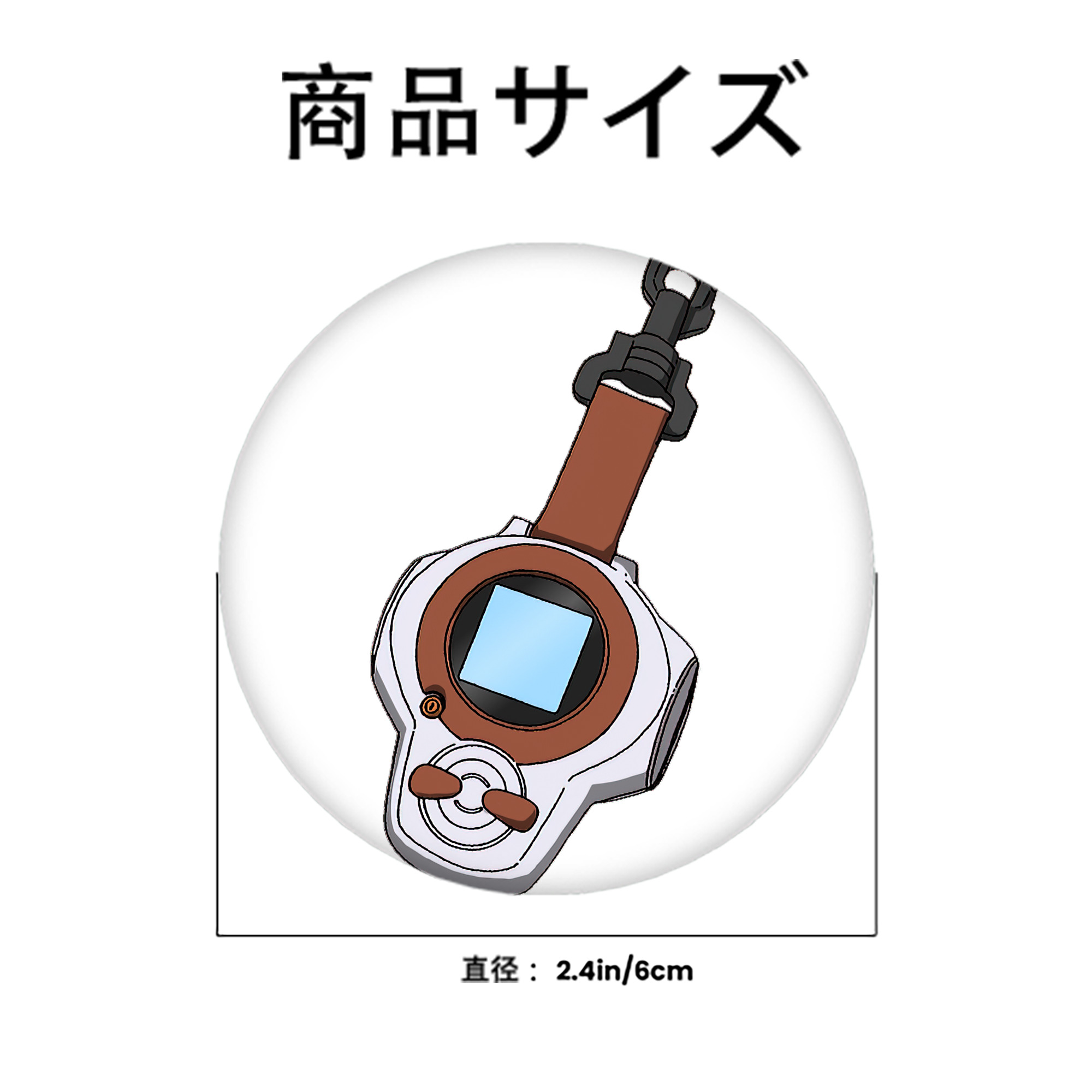Digimon デジタルモンスター/デジモン 6cm 缶バッジ 複数セット