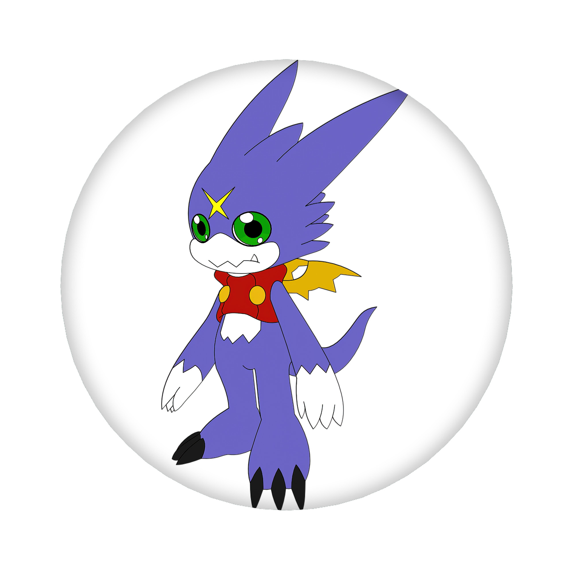 （画像用） Digimon デジタルモンスター/デジモン 6cm 缶バッジ 複数セット