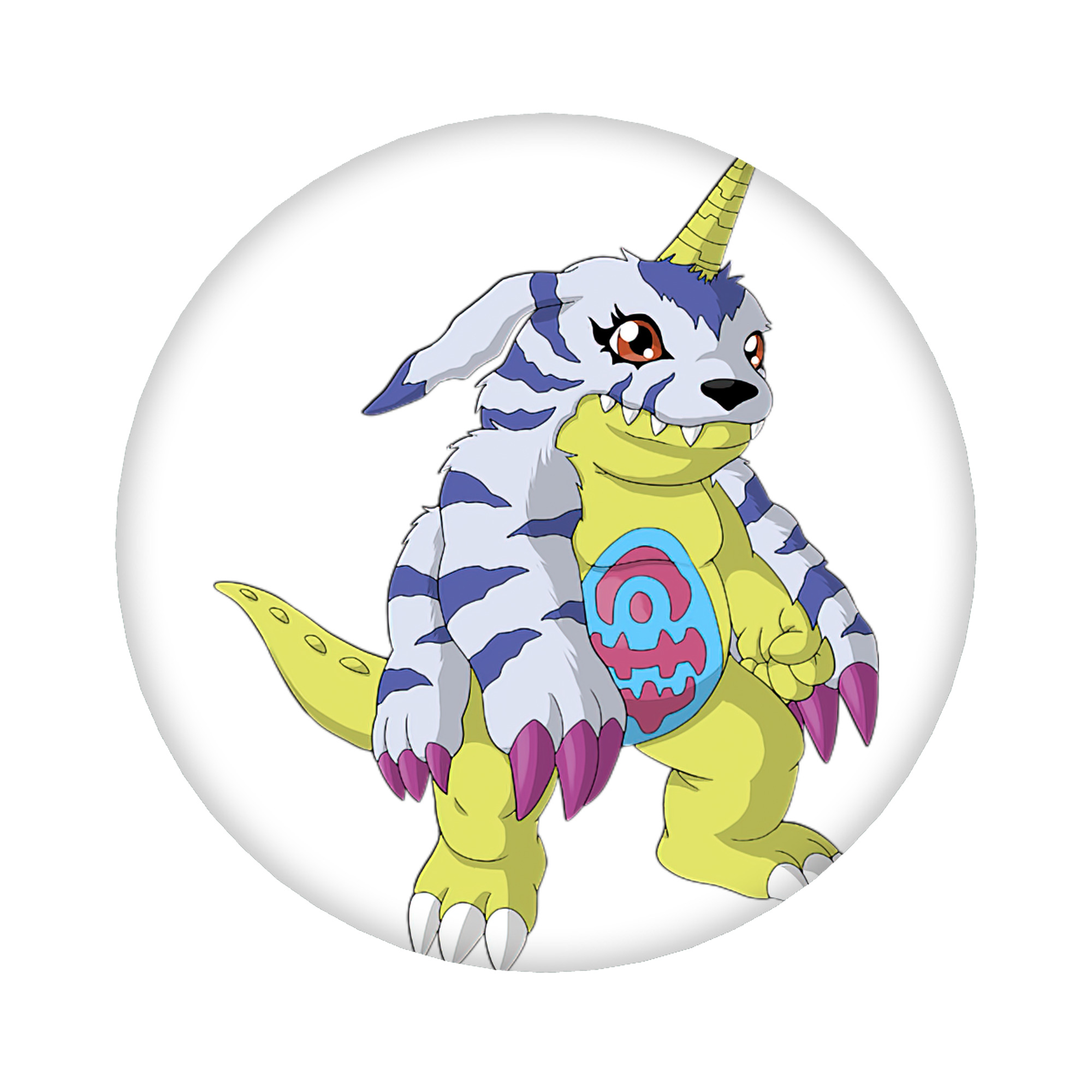 （画像用） Digimon デジタルモンスター/デジモン 6cm 缶バッジ 複数セット